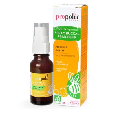PROPOLIA Apimab Spray buccal propolis & menthe BIO - flacon 20 ml - Apimab