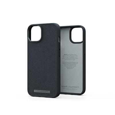GENERIQUE Njord byELEMENTS Suede Comfort+ Case - iPhone 14 - Black - Neuf