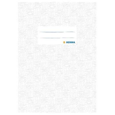 HERMA Hefth&uuml;lle a5 bastm. weiss  7420