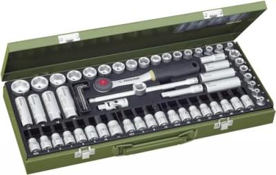 PROXXON Industrial Jeu de douilles m&eacute;triques 3/8 (10 mm) 65teilig 23112