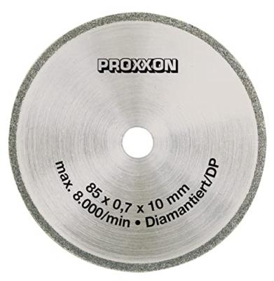 Lame Proxxon diamant&eacute;e 85 x 0,7 x 10 mm pour pierre-verre-dalles