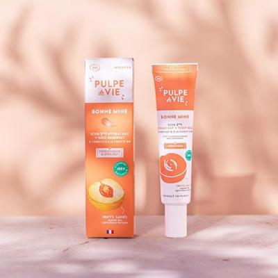 PULPE DE VIE  Bonne Mine Soin Hydratant 2en1 &agrave; l'Abricot Bio&nbsp;40 ml - Tube 40 ml