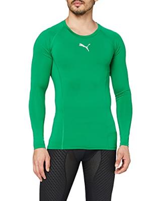 PUMA  Liga Baselayer sous-v&ecirc;tement Fonctionnel Homme Pepper Vert FR : L (Taille Fabricant : L)