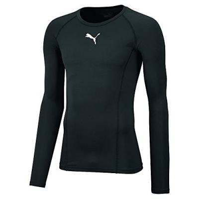 PUMA  Liga Baselayer Tee Ls T-Shirt Homme (Lot de 1), Noir, 2XL
