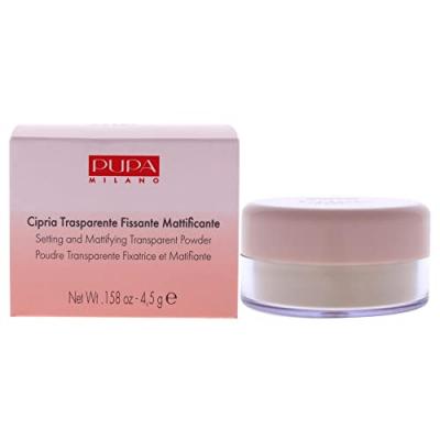 PUPA  Prime Me - Poudre Transparente Fixatrice et Matifiante