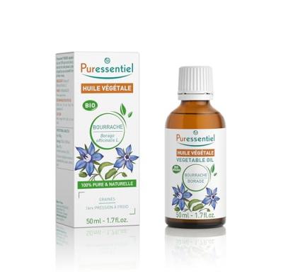 PURESSENTIEL Bourrache Bio 50ml Huiles V&eacute;g&eacute;tales 