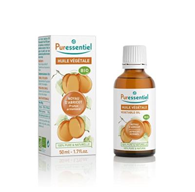 PURESSENTIEL Huile V&eacute;g&eacute;tale Noyau D'abricot Bio  - Le Flacon De 50ml
