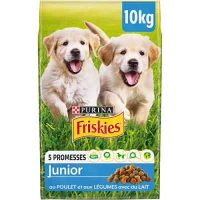  Croquettes Pour Chien Junior Vitafit Friskies - Le Sac De 10 Kg