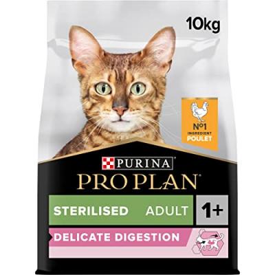 PRO PLAN 10kg Sterilised poulet  - Croquettes pour chat