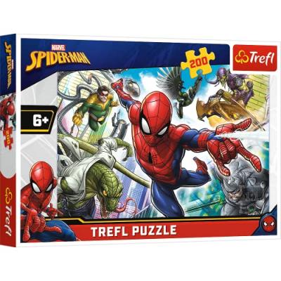 TREFL  Puzzle enfant Spiderman 200 pi&egrave;ces