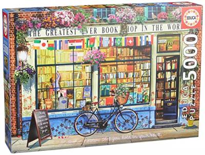 EDUCA  Borras Puzzle 5000 The Best Bookstore In The World Multicolore