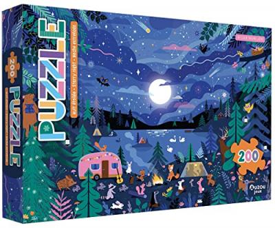 AUZOU Puzzle Azou Nuit &eacute;toil&eacute;e 200 pi&egrave;ces