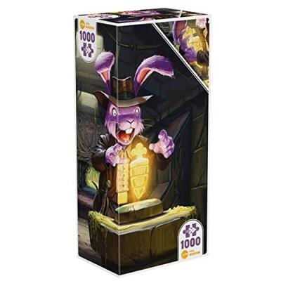 IELLO  Puzzle TWIST - 1000p : Bunny Kingdom Explorer - - Puzzle