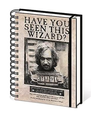  Pyramid International Harry Potter cahier &agrave; spirale A5 Wanted Sirius