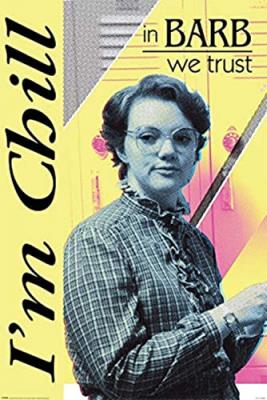 STRANGER THINGS  Poster In Barb We Trust Multicolore