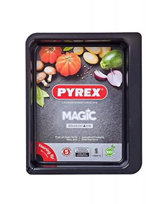 PYREX Plaque de cuisson  rect m&eacute;tal 30x23 cm Magic Multicolore 