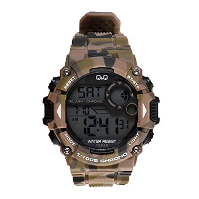  Q&Q pour Homme. Analogique Montre avec Bracelet en Silicone M146J004Y