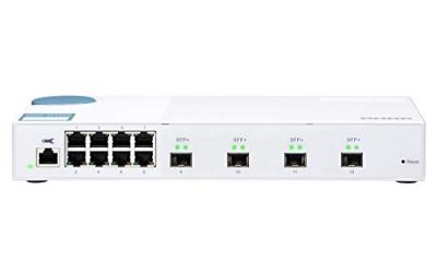 QNAP  QSW-M408S 8 Port 1Gbps 4 Port 10GbE SFP+ Web Management Switch