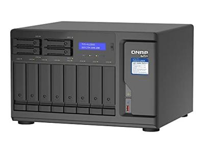 QNAP Tvs-h1288x-w1250-16g sata iii 6gb/s 3.3 ghz gigabit ethernet noir