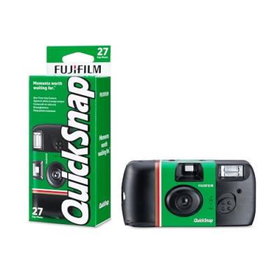 FUJIFILM Appareil photo argentique  QuickSnap 27 Poses Noir et Vert 