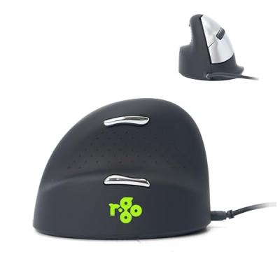 R GO TOOLS Souris Ergonomique Verticale R-go He Filaire Gaucher - L