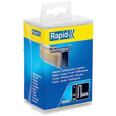RAPID  3600 agrafes n&deg;606 30mm galvanis&eacute;es
