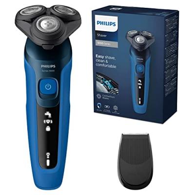 PHILIPS  Rasoir &eacute;lectrique S5466/18 Bleu, Noir