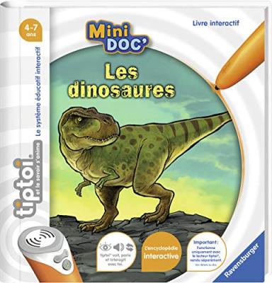 RAVENSBURGER Livre interactif  Tiptoi Mini Doc Les Dinosaures