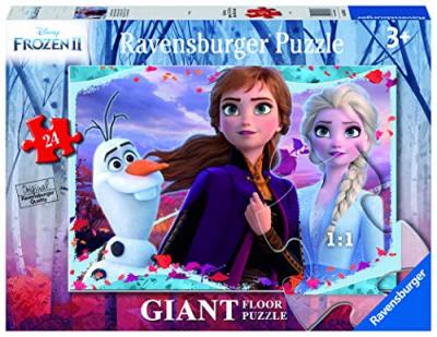  Ravensburger - Frozen 2 B Puzzle 24 Giant Sol, Multicolore, 03036