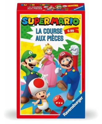 RAVENSBURGER Mini jeu - Super Mario la course aux pieces -  
