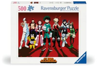 RAVENSBURGER Puzzle  Les super-h&eacute;ros My Hero Academia 500 pi&egrave;ces
