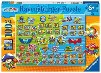 RAVENSBURGER  Superthings 100 Pieces Xxl Puzzle Multicolore