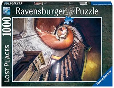  Ravensburger 1000 pi&egrave;ces lost places oak spiral