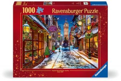 RAVENSBURGER Puzzle 1000 pi&egrave;ces : P&eacute;riode de No&euml;l 