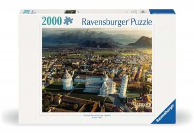  Puzzle 2000 pi&egrave;ces : Pise et le monte Pisano Coloris Unique