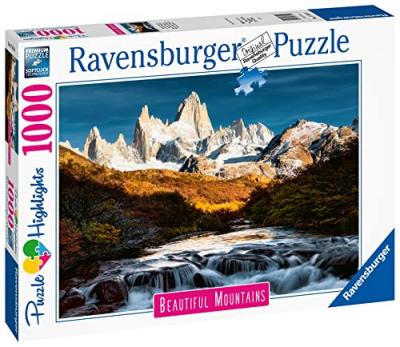 RAVENSBURGER Puzzle  Le Fitz Roy Patagonie 1000 pi&egrave;ces