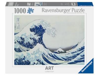 RAVENSBURGER Puzzle 1000 pi&egrave;ces  La Grande vague de Kanagawa 