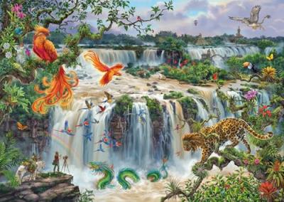 RAVENSBURGER  Chutes d'eau 1000 pi&egrave;ces