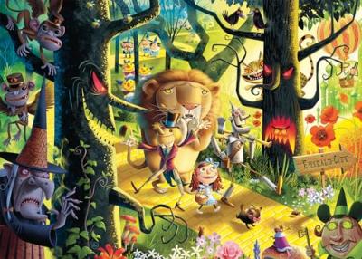 RAVENSBURGER Puzzle Le monde d'Oz / Dean MacAdam 