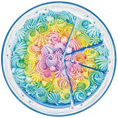 RAVENSBURGER Puzzle Circle of Colors - Rainbow Cake 