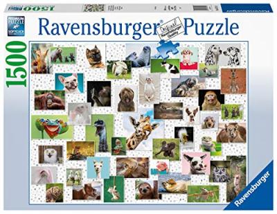 RAVENSBURGER Puzzle  - collage di animali divertenti [16711]
