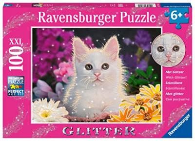 RAVENSBURGER Puzzle Pi&egrave;ces XXL - Chat Paillettes 