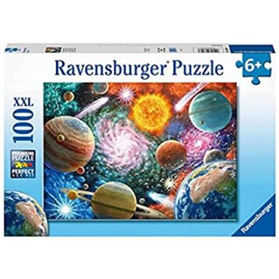 RAVENSBURGER Puzzle  XXL &Eacute;toiles et plan&egrave;tes 100 pi&egrave;ces