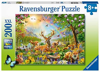 RAVENSBURGER Puzzle cerfs et animaux 200 xxl 13352