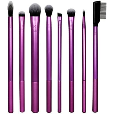 REAL TECHNIQUES Real Technics Everyday Eye Essentials Makeup Brush 8 Units Rose Femme