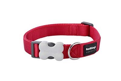 RED DINGO Collier chien r&eacute;glable  Basic rouge Taille : T4 - Rouge