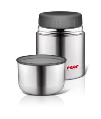 REER  90430 - R&eacute;chaud en acier inoxydable pour aliments avec tasse, 350 ml