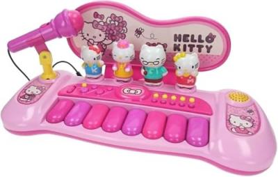 REIG /hellokitty - 1492 - Piano - Orgue Avec Figurines Et M&eacute;lodies - Hello Kitty