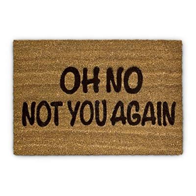 RELAXDAYS  10017727 paillasson fibre de coco marron 60 x 40 x 1,5 cm