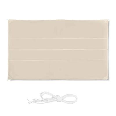 RELAXDAYS Voile d'ombrage  4x6m - Beige